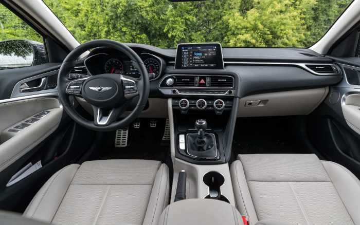 2023 Hyundai Genesis G70 Interior
