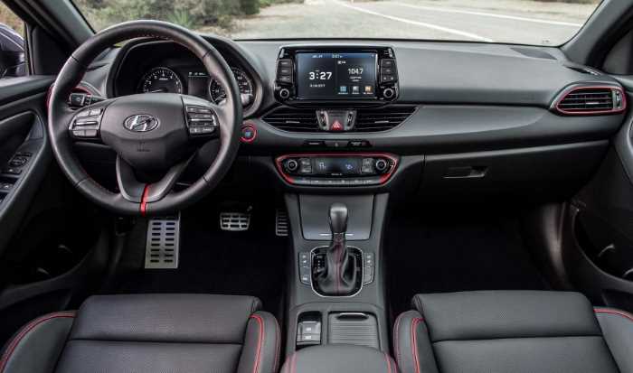 2022 Hyundai Elantra Hybrid Interior