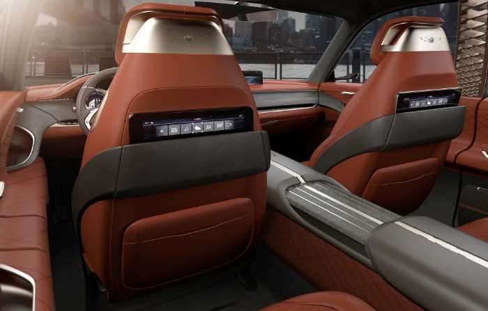 2022 Hyundai Genesis Gv80 Interior