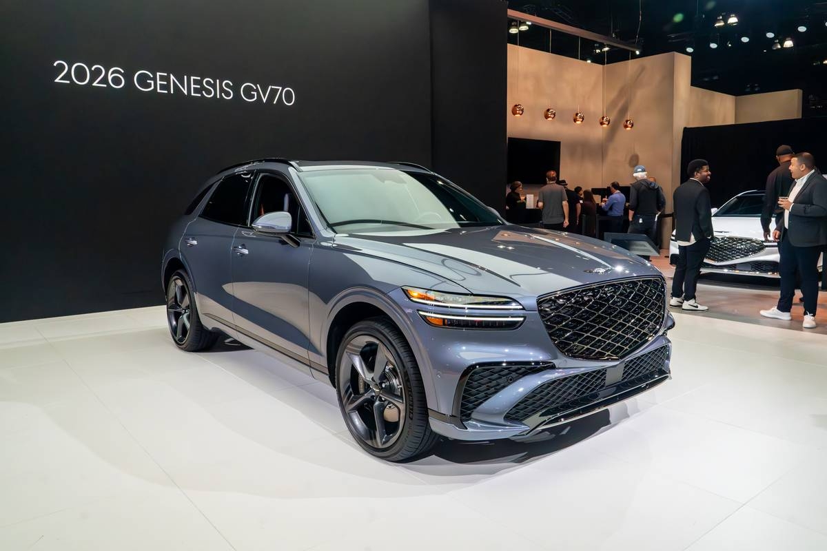 2026 Genesis GV70 Electrified GV70 Up Close Squint A Little Harder 