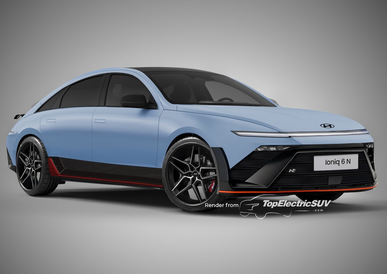 2026 Hyundai Ioniq 6 Facelift Gets Digitally Previewed Ioniq 6 N Joins  2026 Hyundai Ioniq 6 Facelift Gets Digitally Previewed Ioniq 6 N Joins