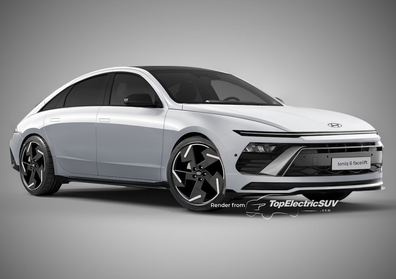 2026 Hyundai Ioniq 6 Facelift Gets Digitally Previewed Ioniq 6 N Joins  2026 Hyundai Ioniq 6 Facelift Gets Digitally Previewed Ioniq 6 N Joins