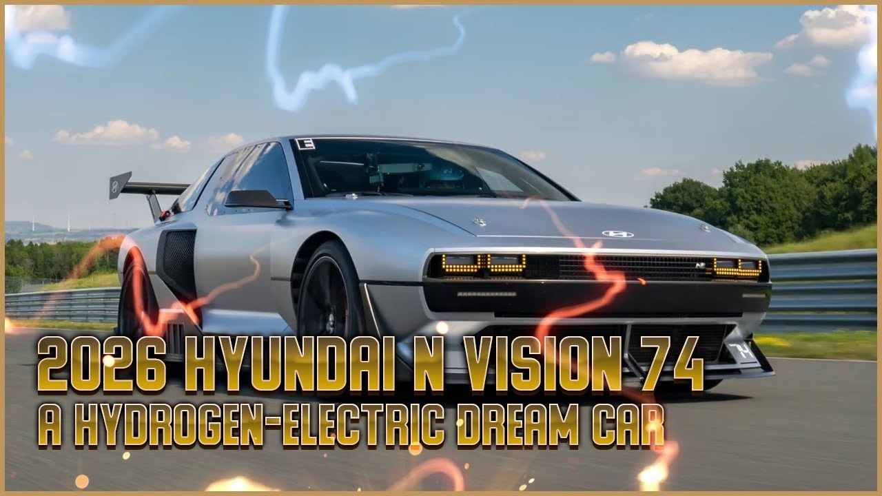 2026 Hyundai N Vision 74 A Hydrogen Electric Dream Car YouTube