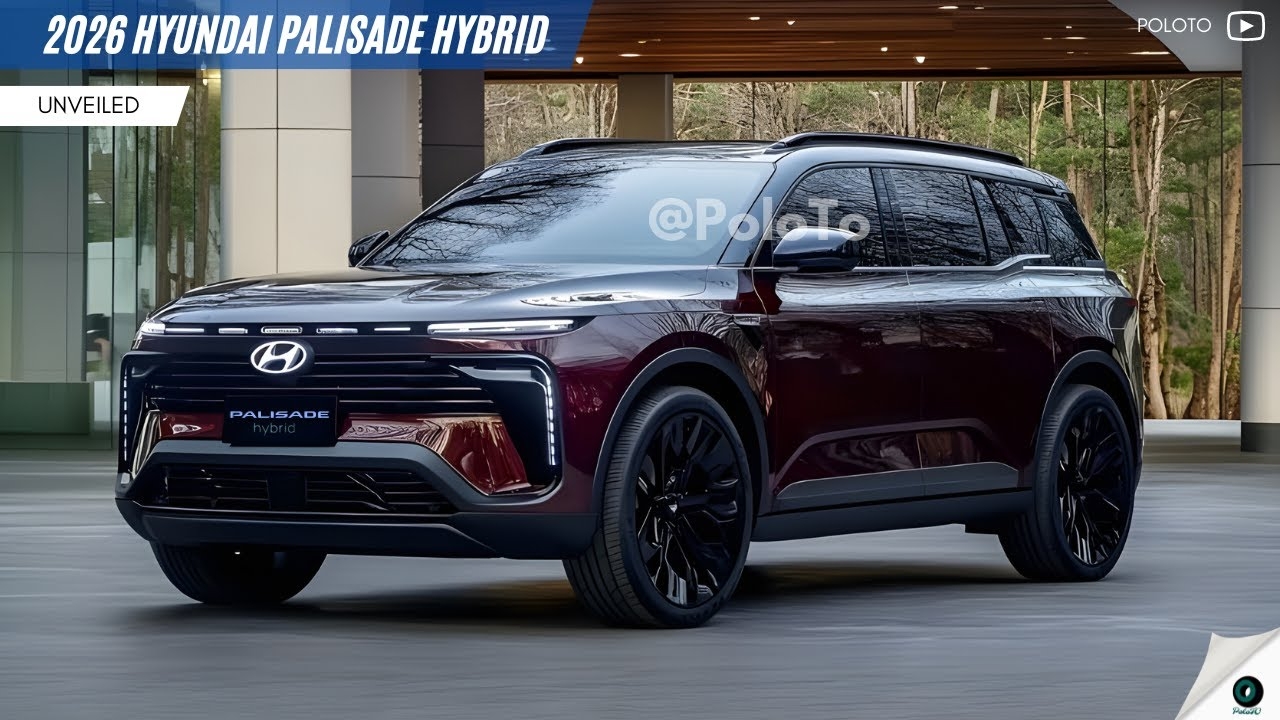 2026 Hyundai Palisade Hybrid Unveiled The First Palisade With A