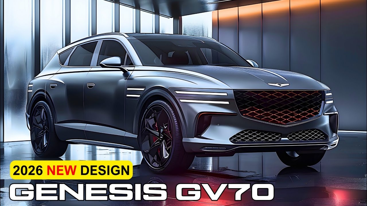 All New 2026 Genesis GV70 Unveiled Luxury And Innovation In One 