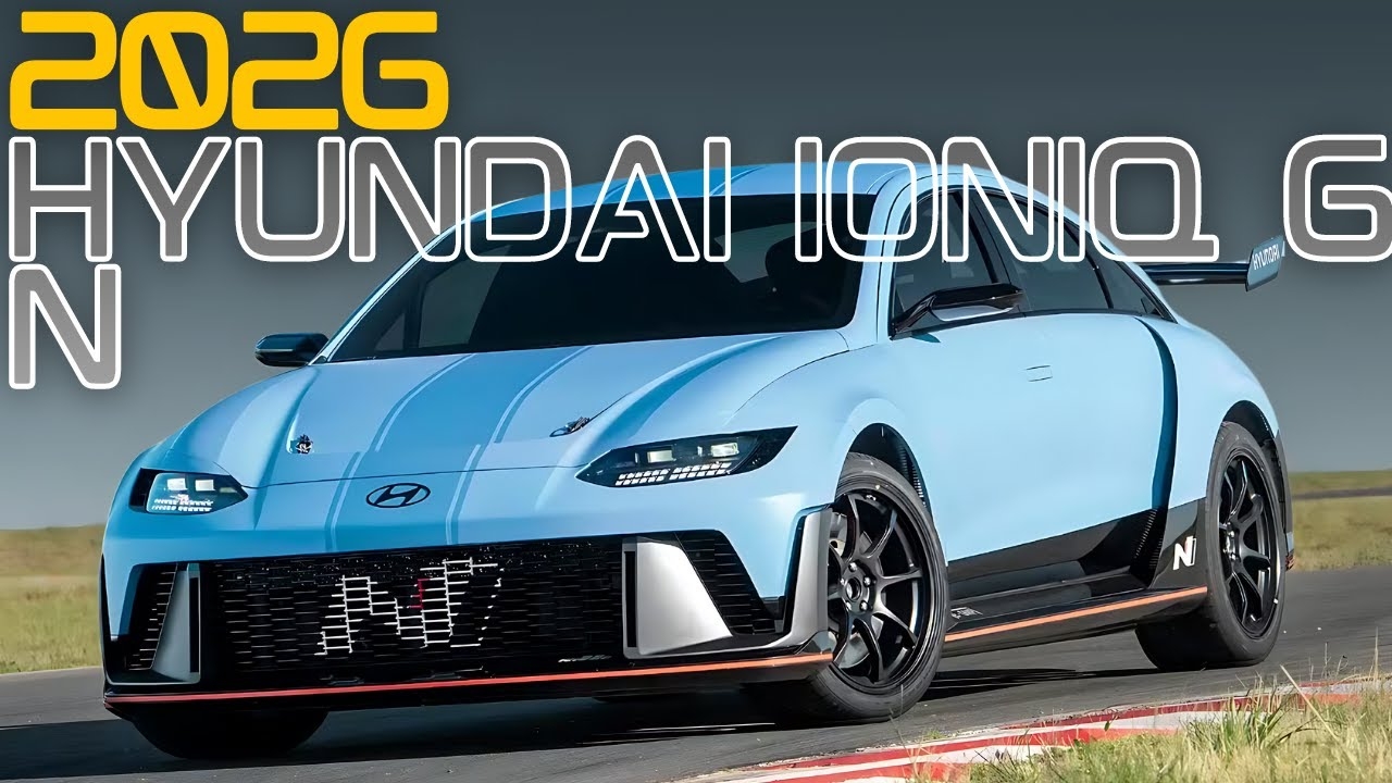 First Look 2026 Hyundai Ioniq 6 N Hits The Road For Testing YouTube