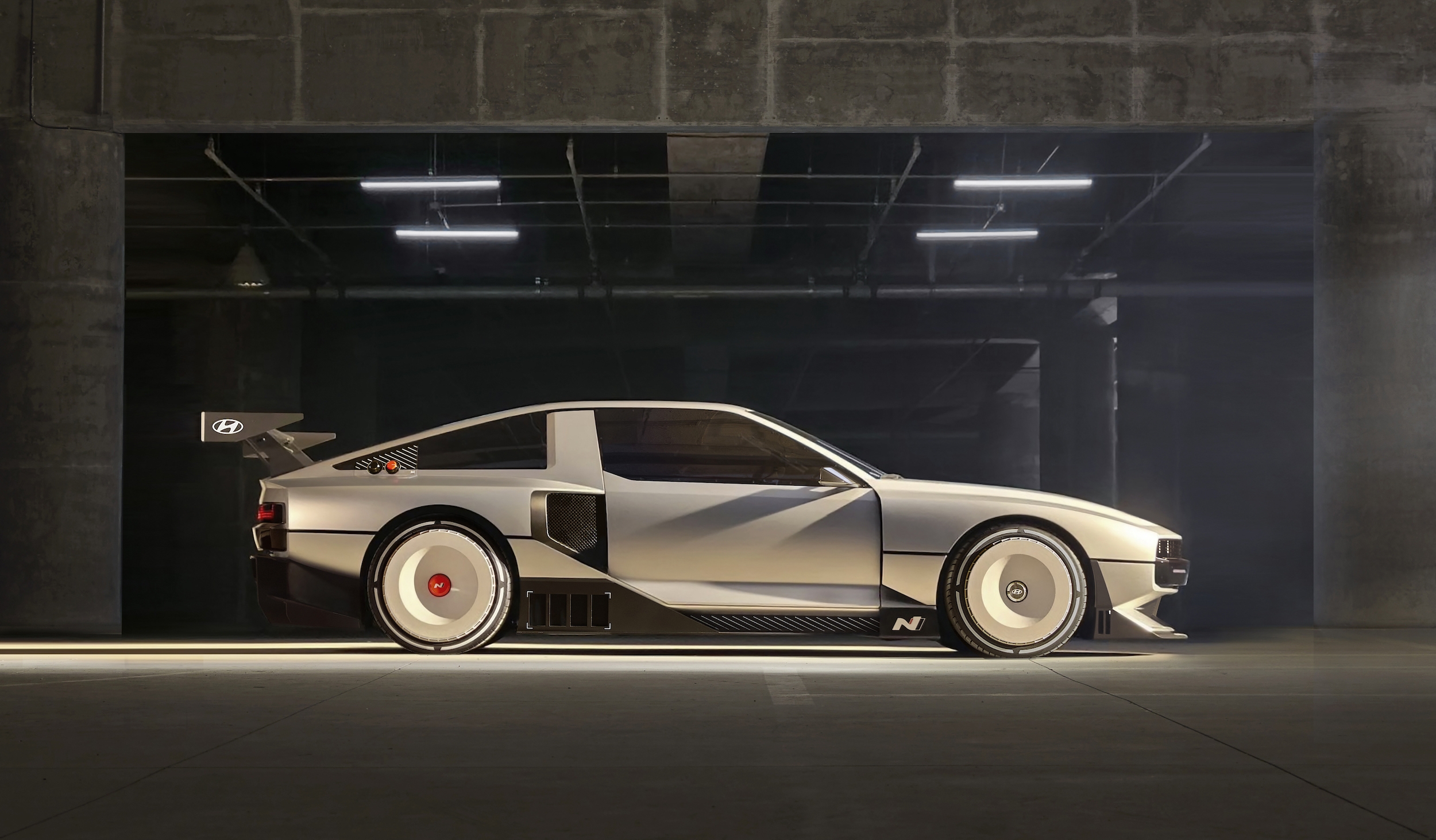 Green Powerhouse Hydrogen fuelled Hyundai N 74 Vision Supercar Primed 