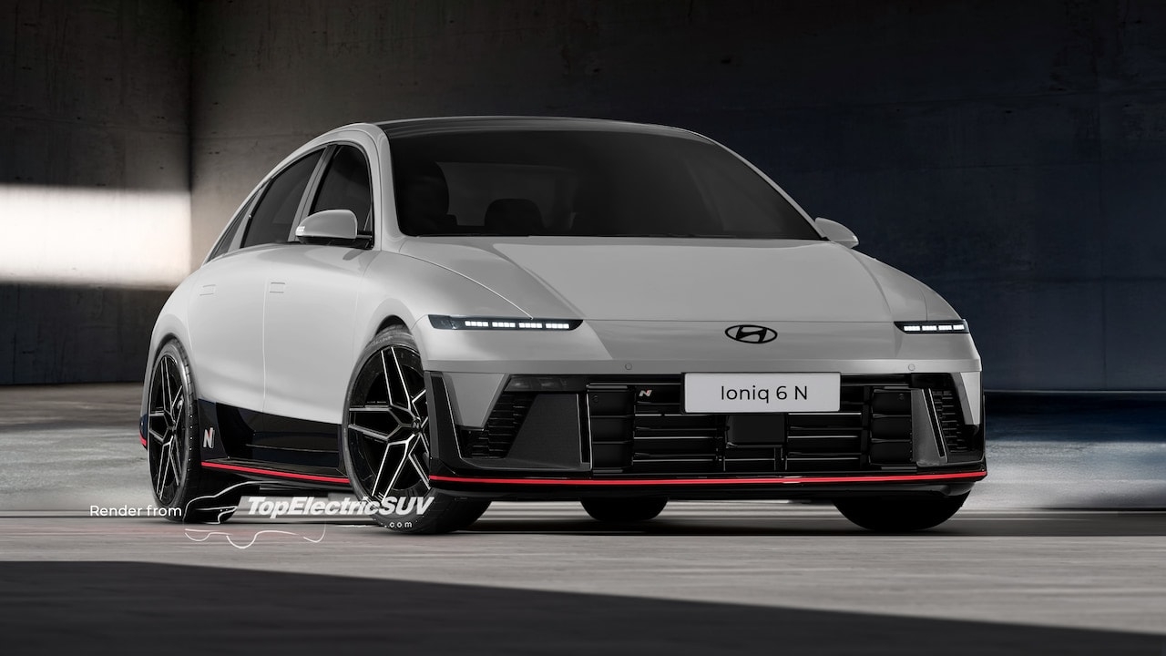 Hyundai Ioniq 6 N Comes Out Of The Teaser And Digital Shadows Shines  Hyundai Ioniq 6 N Comes Out Of The Teaser And Digital Shadows Shines