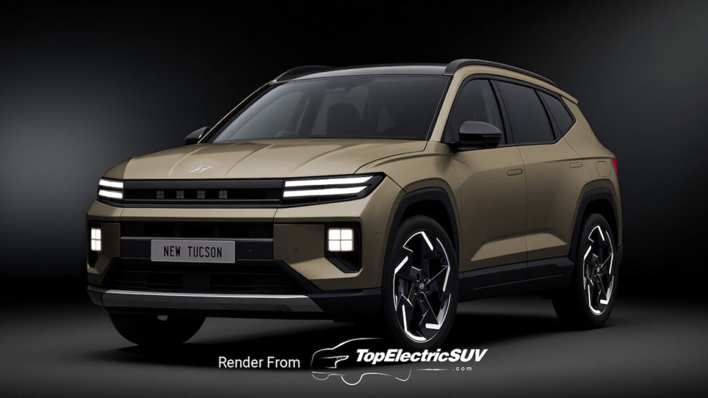 Next gen Hyundai Tucson NX5 To Arrive In 2026 Offer Hybrid Plug in 