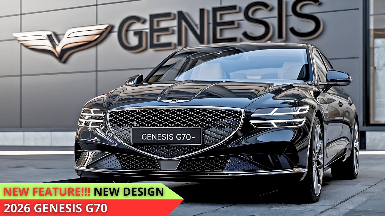 OMG 2026 Genesis G70 Is Here And It s MIND BLOWING YouTube