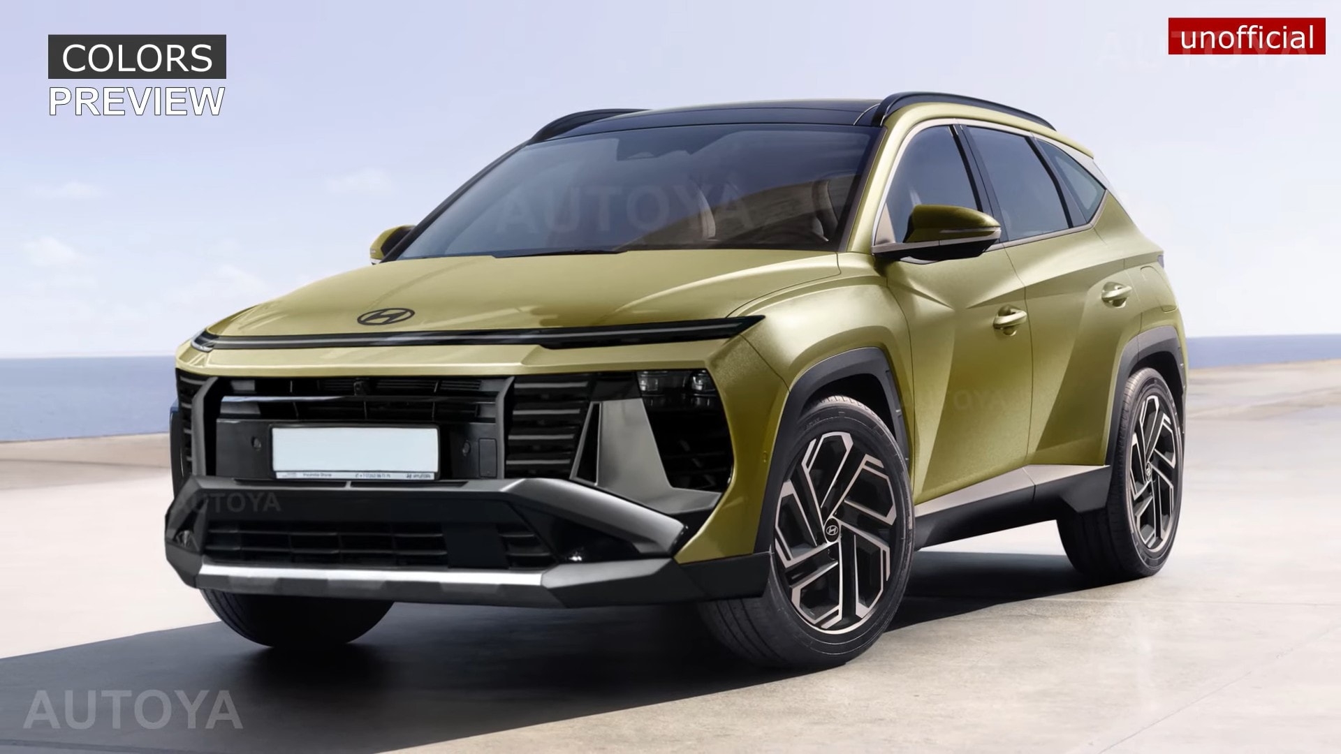 2026 Or 2027 Hyundai Tucson CUV Receives A Second Facelift Albeit 